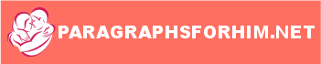 Paragraphs for Him